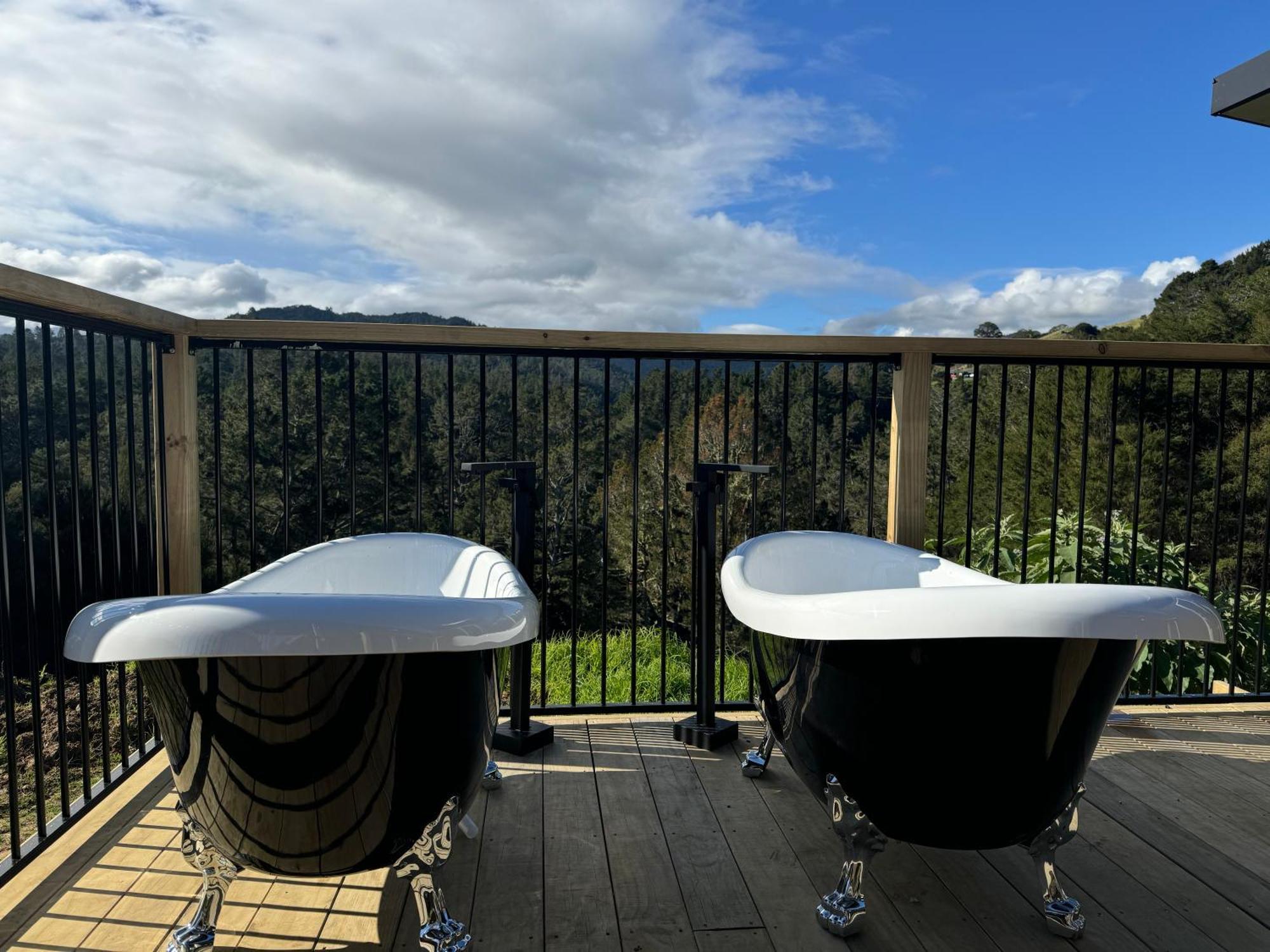 Te Mata Retreat Apartman Tapu Kültér fotó
