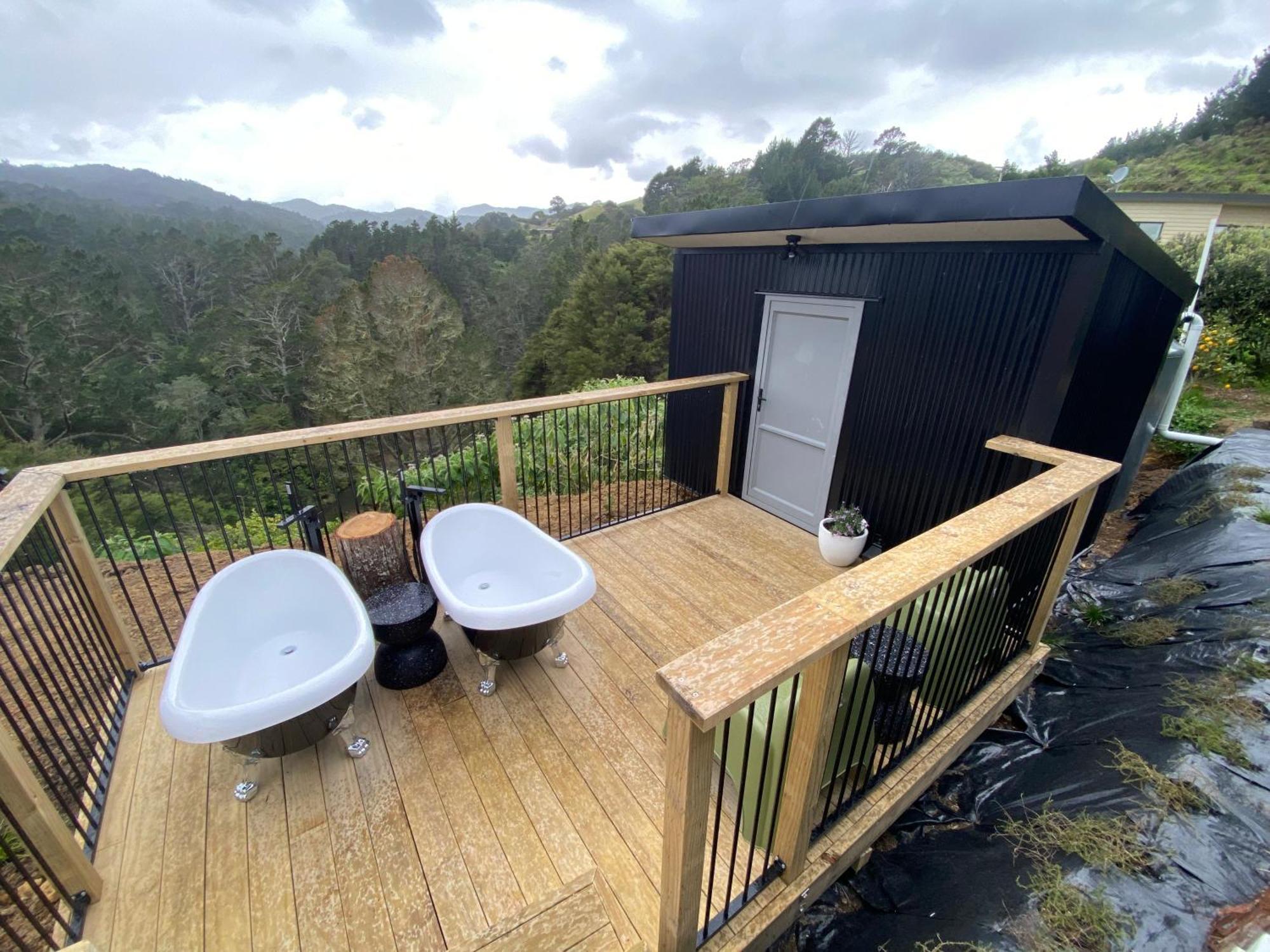 Te Mata Retreat Apartman Tapu Kültér fotó