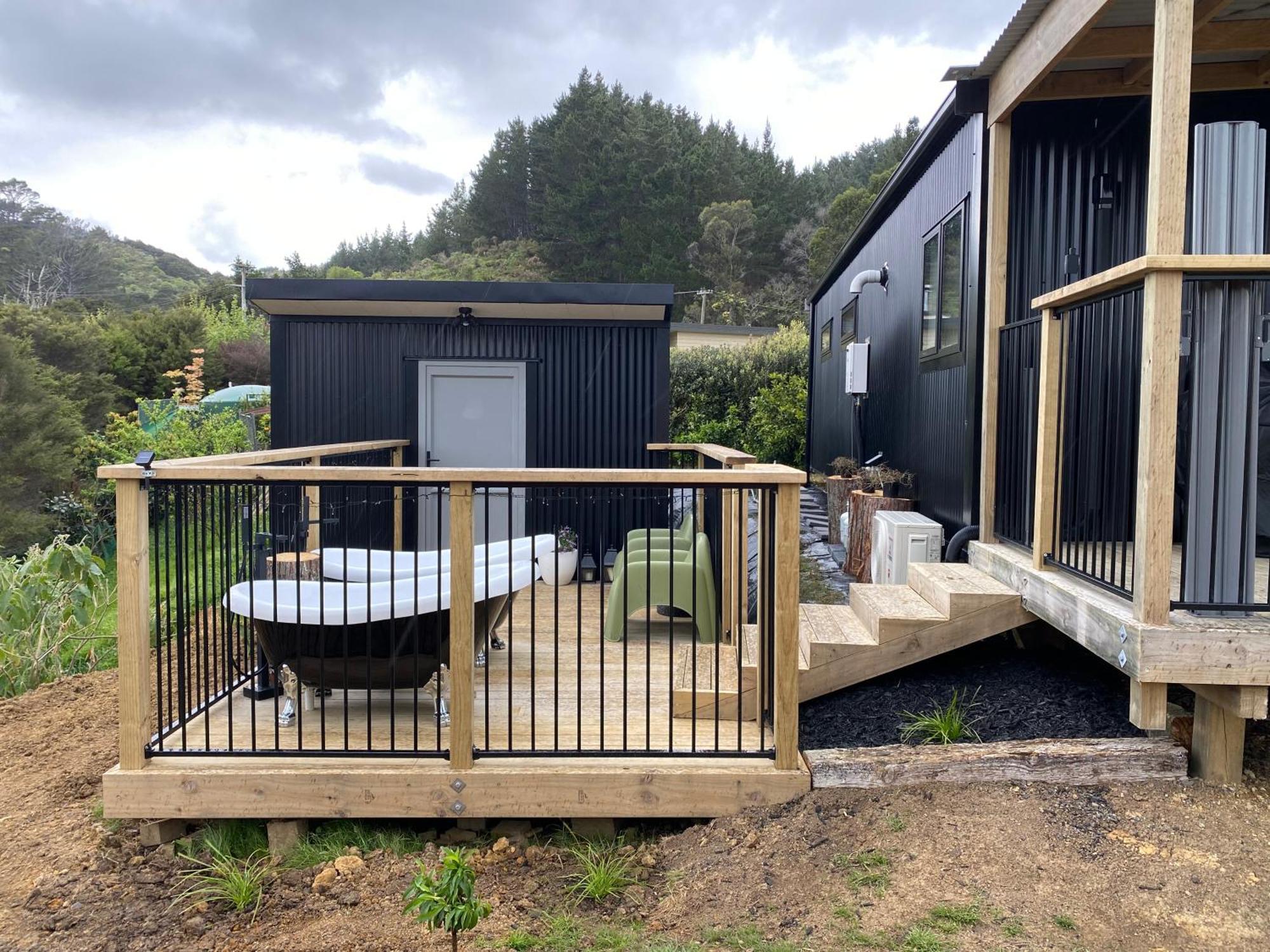 Te Mata Retreat Apartman Tapu Kültér fotó